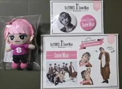 SnowMan 佐久間大介　ちびぬい　スノちる 缶バッジ ステッカーのサムネイル