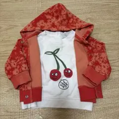 【美品】ステラマッカートニー 6months 70 パーカー トレーナー