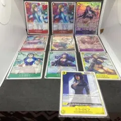 ワンピースカード　ニコ・ロビン カードセット