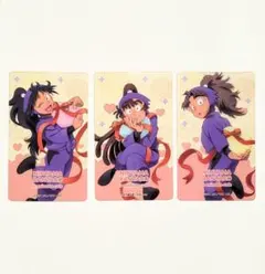 忍たま乱太郎 アニカフェ クリアカード コースター 久々知 尾浜 竹谷 不破