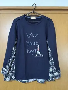 【美品】enricodomani エンリコドマーニ　シャツ　フリーサイズ　花柄