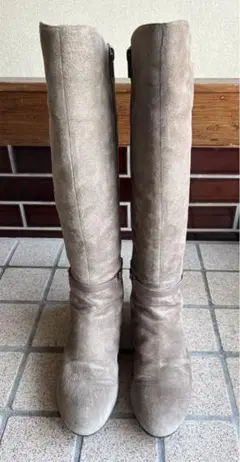 cava cava サヴァサヴァ スエードロングブーツ