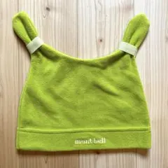 mont-bell シャミース フェアリーキャップ Baby'sグリーンイエロー