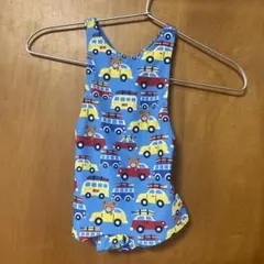 子ども用水着　車とクマ柄 90㎝　男の子