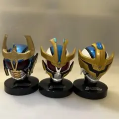 フ*ン様 ライダーマスクコレクション 仮面ライダーイクサ3種(仮面ライダーキバ)