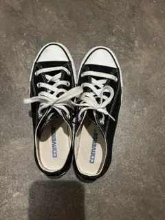 コンバース ALL STAR ブラックスニーカー22.5cm