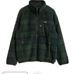 Columbia チェック フリースジャケット・ボアジャケットセット
