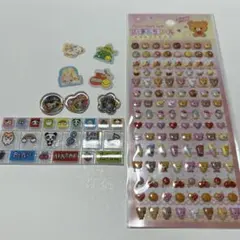 プッチもちシール　タイルシール　おはじきシール　おすそわけ　平成レトロ