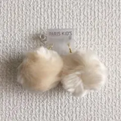 【ピアス】ぽんぽん（ホワイト）