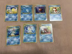 ポケモンカード旧裏水属性まとめ売り