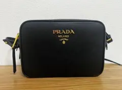 【美品】PRADA プラダダブルジッパーショルダーバック