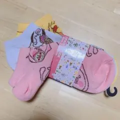 新品 未使用 こびとづかん 靴下 くつ下 3足セット