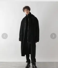 sternberg ウールステンカラーコート Mサイズのサムネイル