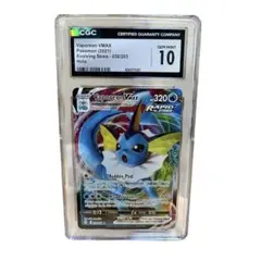 シャワーズVMAX 英語版 CGC10 GEM MINT 030/203 鑑定品 シャワーズVMAX✨英語版 CGC10 GEM MINT 030/203 鑑定品 - メルカリ