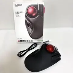 美品 ELECOM HUGE トラックボールマウス USB有線接続