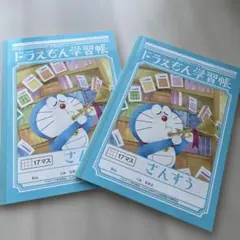 未使用 ドラえもん学習帳 17マス さんすう ノート 2冊セット