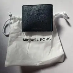 MICHAEL KORS ネイビー 二つ折り財布