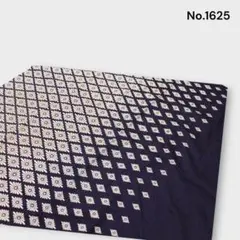 ネイビー 大判 風呂敷 幾何学模様