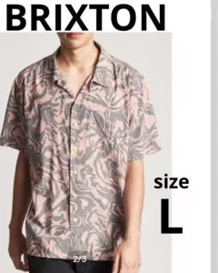 ブリクストン☆ LOVITZ S/S WOVEN シャツ ☆Lのサムネイル