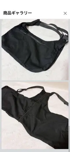 2way ショルダーバッグ 黒 大容量