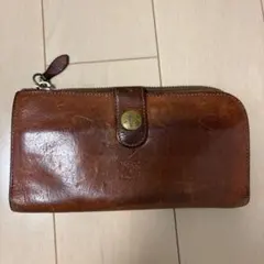IL BISONTE レザー長財布 ブラウン