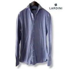 LARDINI/鹿子ニット/ネイビーコットンシャツのサムネイル