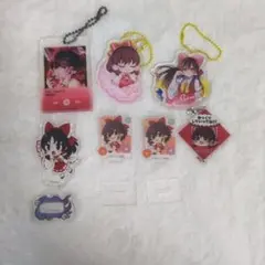 東方　博麗霊夢　グッズ7点