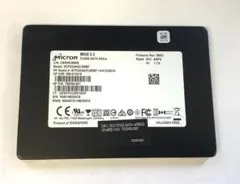 ②-W963-Micron SATA 512GB 2.5インチ SSD 1点