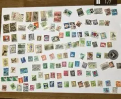 使用済み切手 コレージュ素材 120枚以上　⑤ レトロ