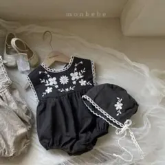 monbebe ロンパース ボンネット セットのサムネイル