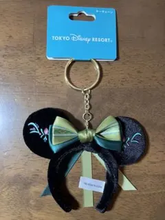 ディズニー　アナ雪　アナカチューシャキーチェーン