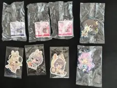 ホロライブ カプセルラバーマスコット シール　メタルカード　まとめ　セット