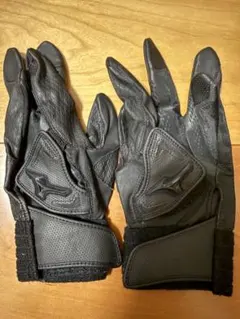 Mizuno ブラック バッティング用手袋