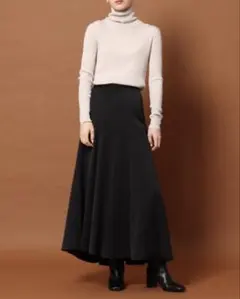 DRESSTERIOR フィブリルナローフレアスカート ¥19,800のサムネイル