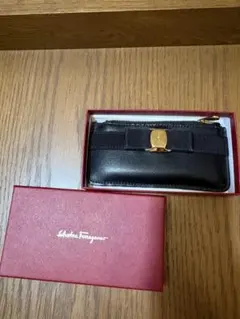 Salvatore Ferragamo ブラックカードケース　箱無し