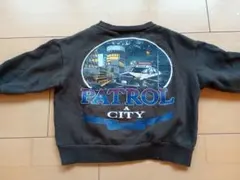 ブリーズ　トレーナー パトカー裏起毛　100