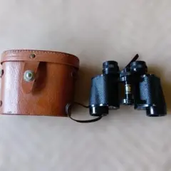 旧日本軍系？ 双眼鏡 革ケース付 当時物 ミリタリー アンティーク ジャンク 旧日本軍系？ 双眼鏡 革ケース付 当時物 ミリタリー アンティーク