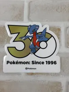 ポケモン 30周年記念 ラグラージ ステッカー - メルカリ