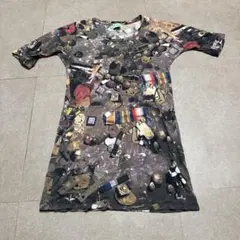 Paul smith ポールスミス　半袖　tシャツ　総柄　M レディースのサムネイル