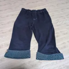 140サイズ ダークブルー ハーフパンツ