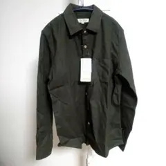 【新品】STEEL BROWNスティール ブラウン　シャツ　緑 トップス