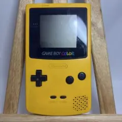 【ゲームボーイカラー本体】イエロー　ジャンク品