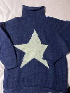 90s vintage エクアドルニット（スター）