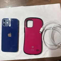 Apple iPhone12mini ブルー　本体（iFaceケース付き）値下可