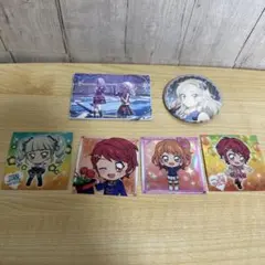 アイカツ　缶バッチとシールのセット