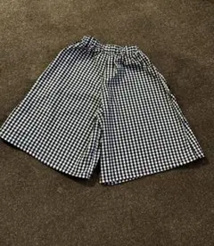 ギンガムチェック7分丈　110cm
