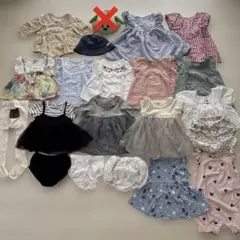 ベビー服 帽子 夏服 まとめ売り 女の子 80cm〜90cm 21点 GAP