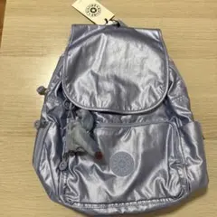 処分値下げ！ Kipling （キプリング）リュックサック未使用 紫色 