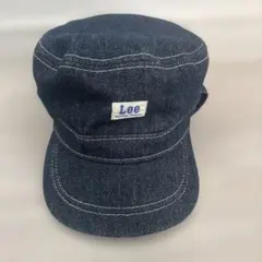 【美品】Lee デニム ワークキャップ 50cm キッズ　帽子