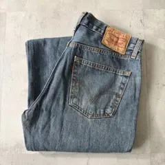 k*1様 W34×34　Levi's　581　デニムパンツ　ストレート　EU ユ